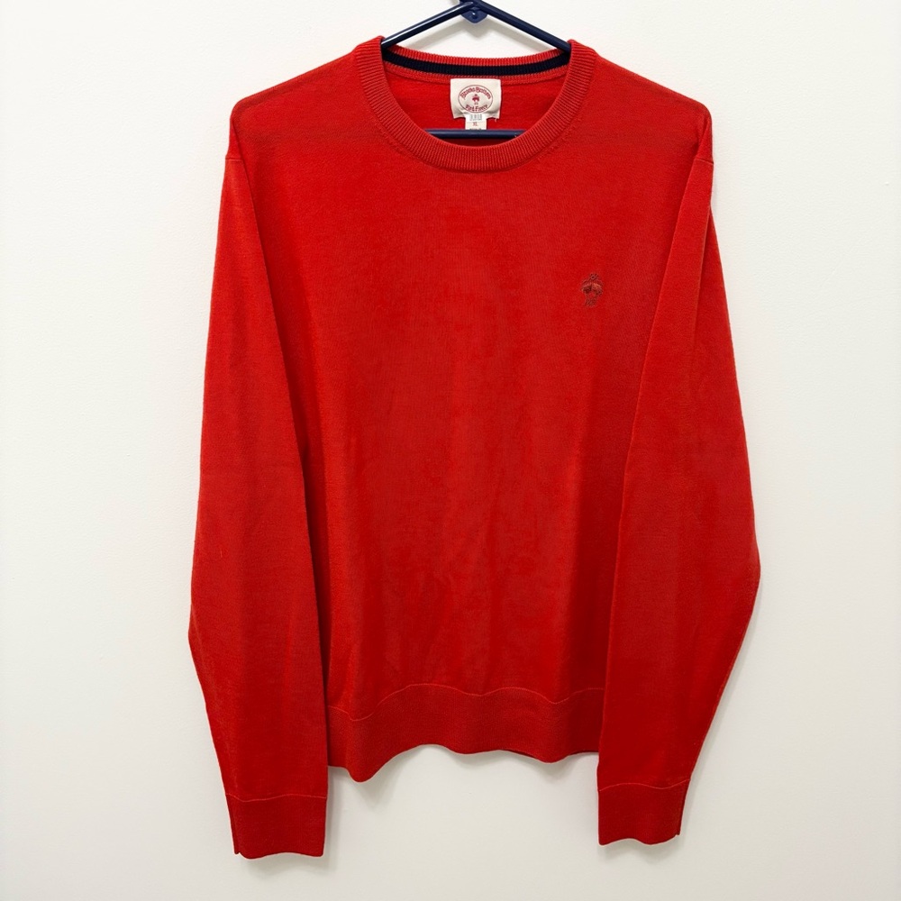Brooks Brothers Red Crewneck Sweater